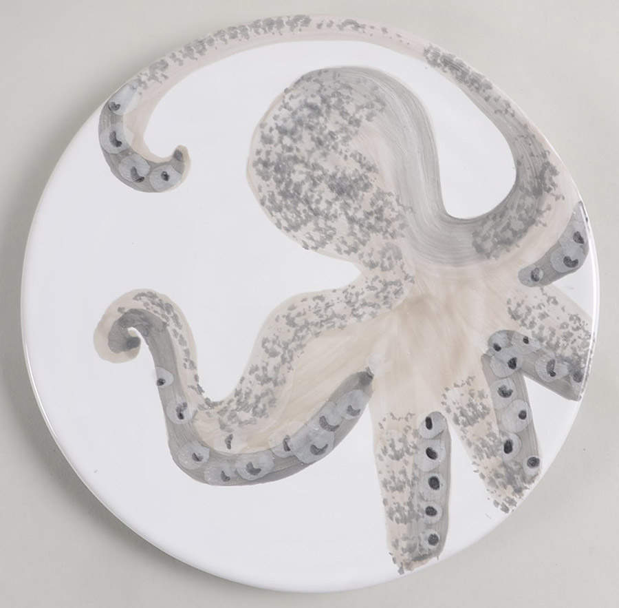 Marina Salad Plate by Vietri (Italy)-1