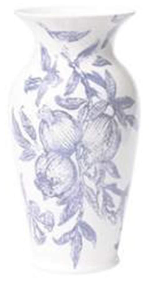 Melagrana Blu 13" Vase by Vietri (Italy)-1