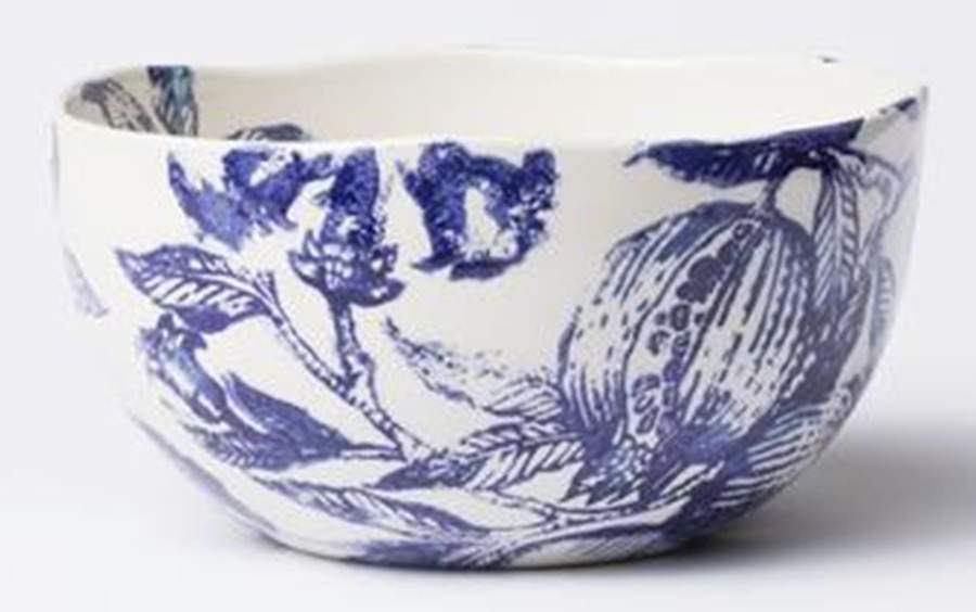 Melagrana Blu 9" Round Serving Bowl by Vietri (Italy)-1