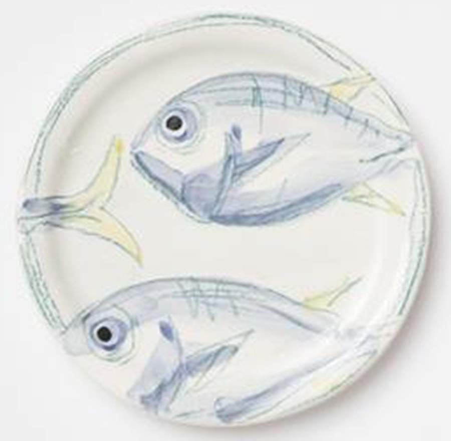 Pescatore Salad Plate by Vietri (Italy)-1
