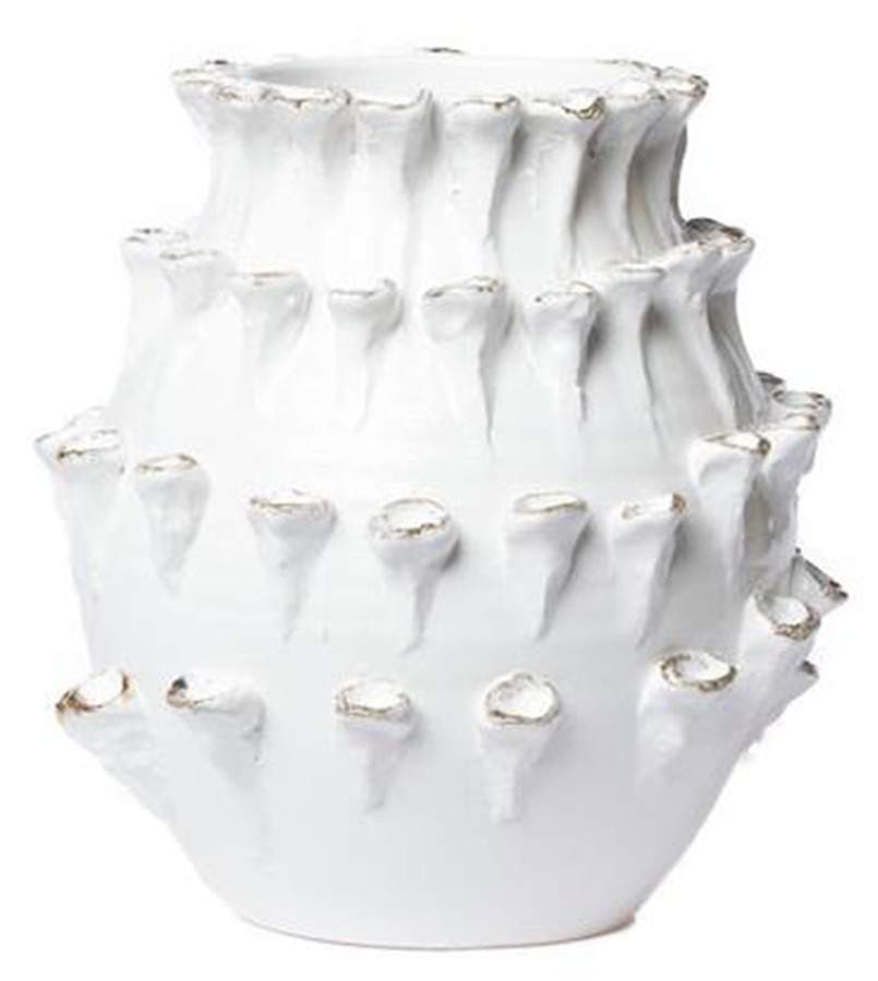 Artistic Edge 13" Vase by Vietri (Italy)-1