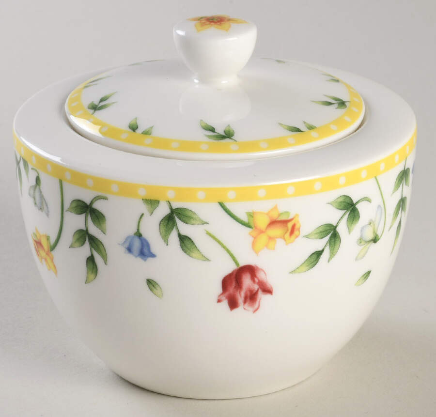 Spring Awakening Sugar Bowl & Lid by Villeroy & Boch-1