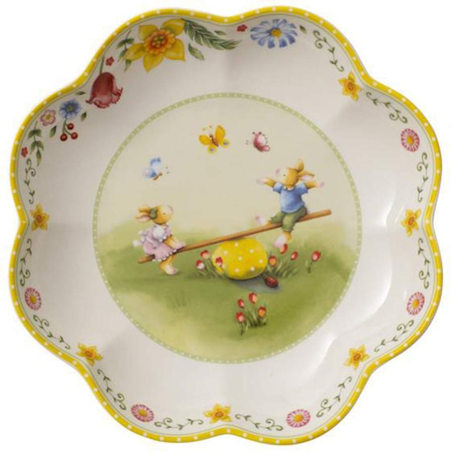 Spring Awakening 9" Scalloped Bowl by Villeroy & Boch-1