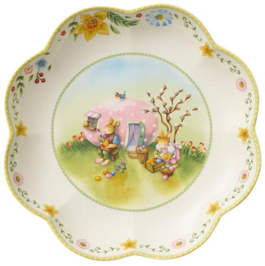 Spring Awakening Scalloped Serving Bowl by Villeroy & Boch-1