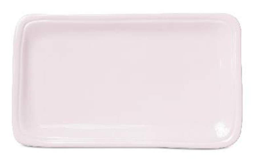 Fresh Pink 12" Rectangular Serving Platter by Vietri (Italy)-1
