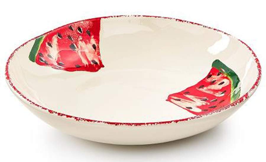 Fresh Fruit 12" Round Serving Bowl by Vietri (Italy)-1