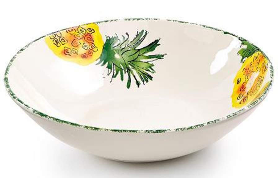 Fresh Fruit 12" Round Serving Bowl by Vietri (Italy)-1