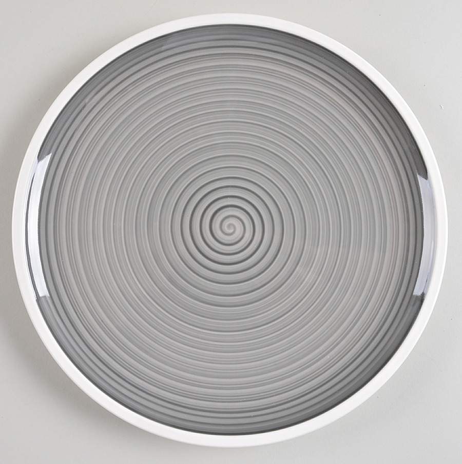 Artesano Nature Manufacture Gris Dinner Plate by Villeroy & Boch-1