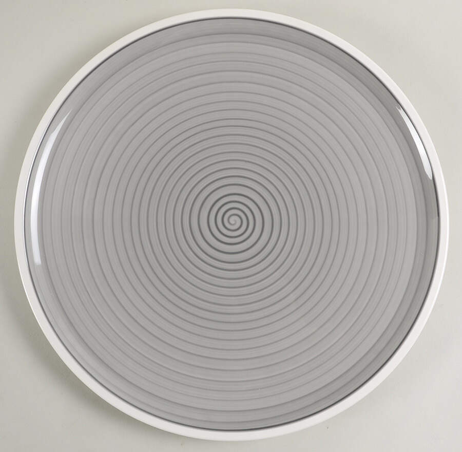 Artesano Nature Manufacture Gris 12" Pizza Plate by Villeroy & Boch-1