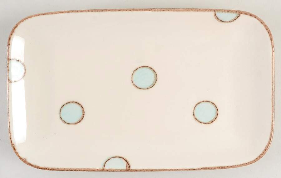 V4C3 Aqua 9" Rectangular Serving Platter by Value Ceramic-1