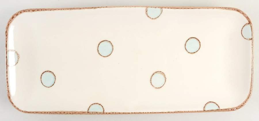 V4C3 Aqua 14" Rectangular Serving Platter by Value Ceramic-1