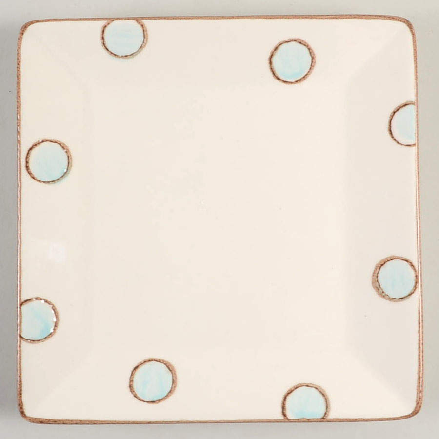 V4C3 Aqua Square Salad Plate by Value Ceramic-1