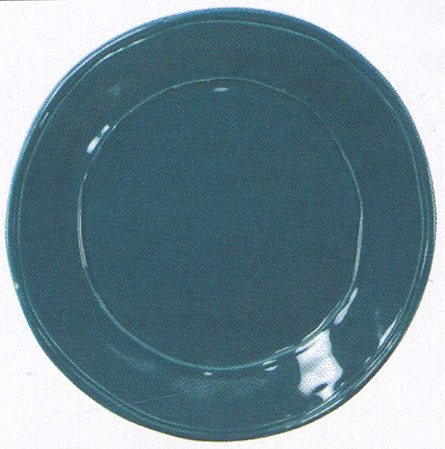 Fresh Teal Dinner Plate by Vietri (Italy)-1