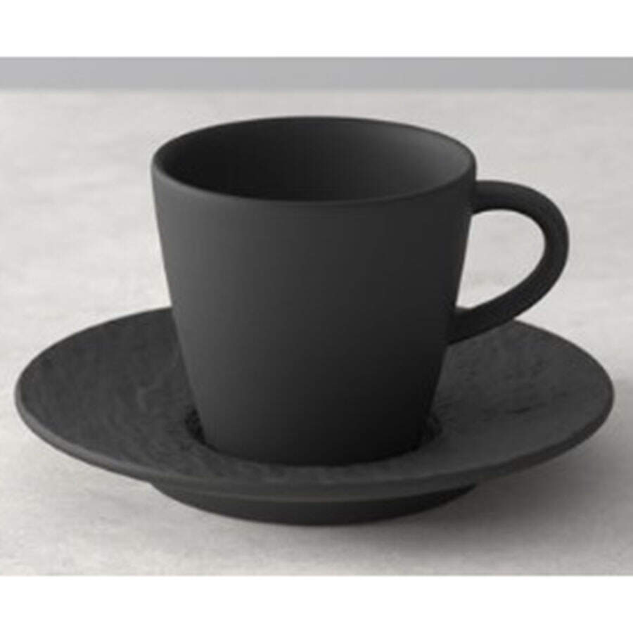 Manufacture Rock Espresso Cup and Saucer Set by Villeroy & Boch-1