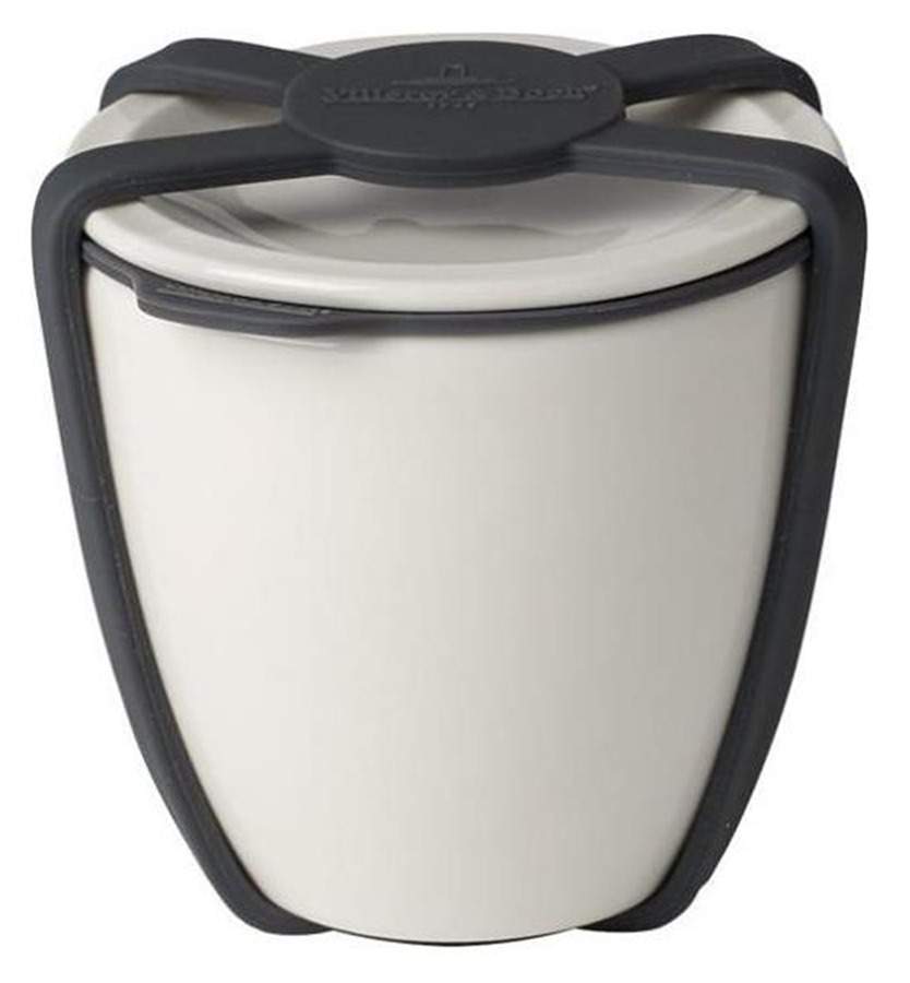 To Go and To Stay Small Travel Bowl & Lid with Silicone Strap by Villeroy & Boch-1