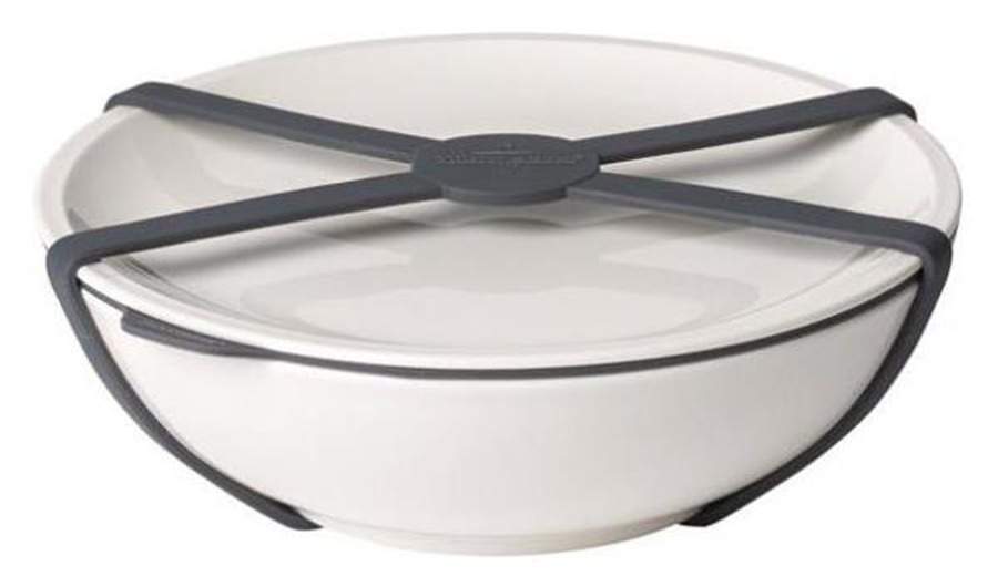To Go and To Stay Medium Travel Bowl & Lid with Silicone Strap by Villeroy & Boch-1
