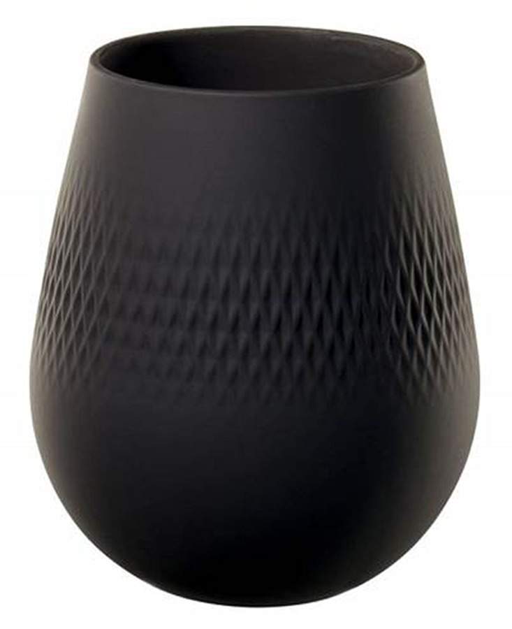 Collier Noir 5" Vase by Villeroy & Boch-1