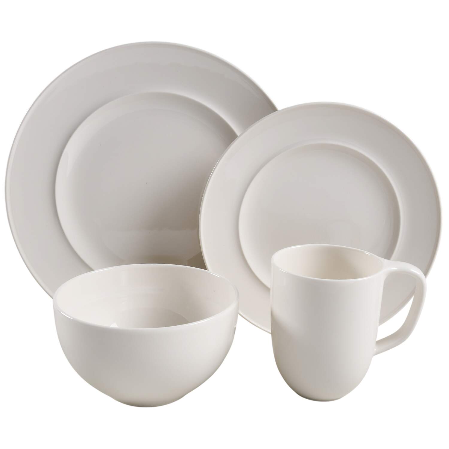 Neo White 4 Piece Place Setting by Villeroy & Boch-1