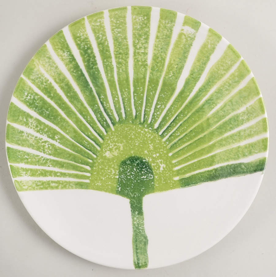 Into the Jungle Salad Plate by Vietri (Italy)-1
