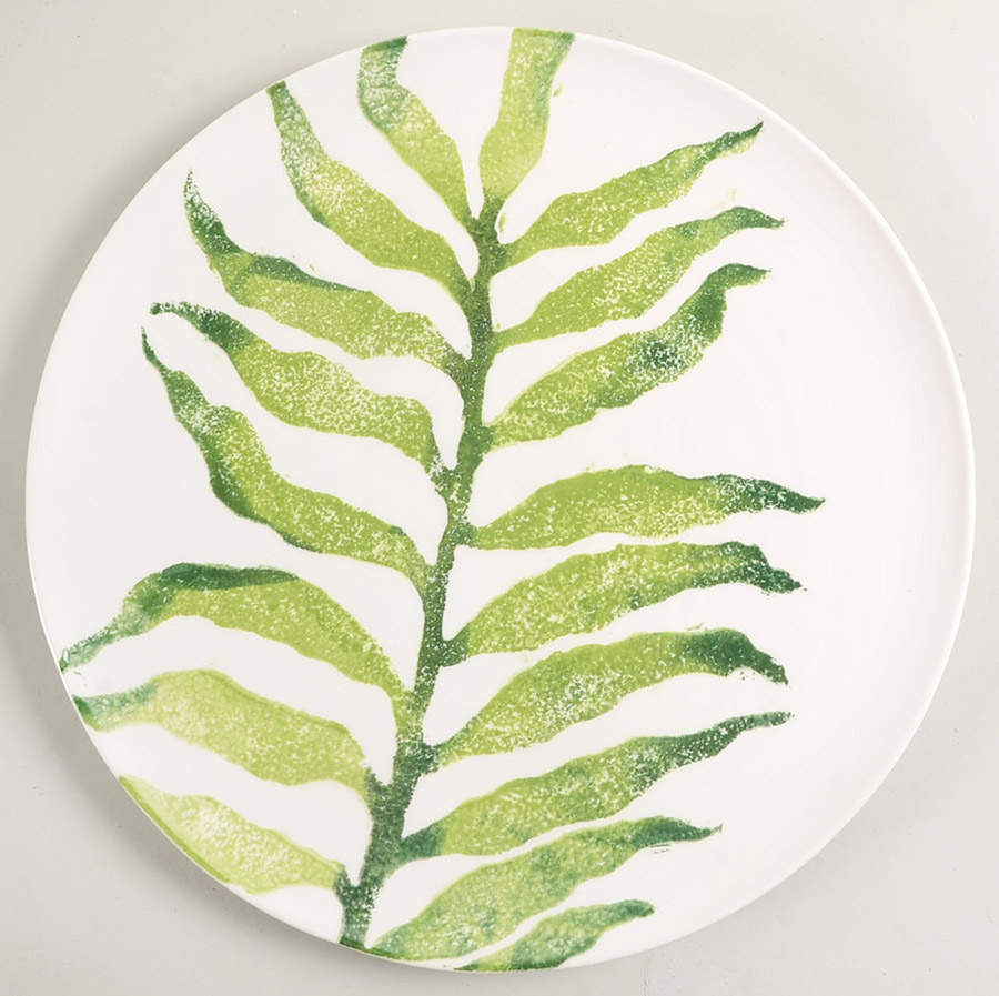 Into the Jungle Dinner Plate by Vietri (Italy)-1