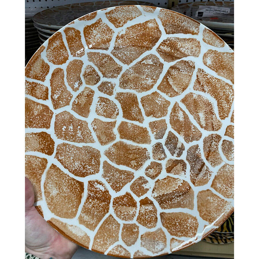 Into the Jungle 14" Chop Plate (Round Platter) by Vietri (Italy)-1