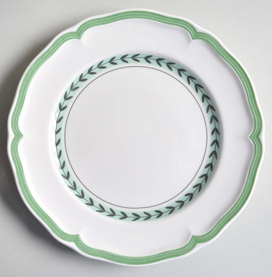 French Garden Green Line Salad Plate by Villeroy & Boch-1