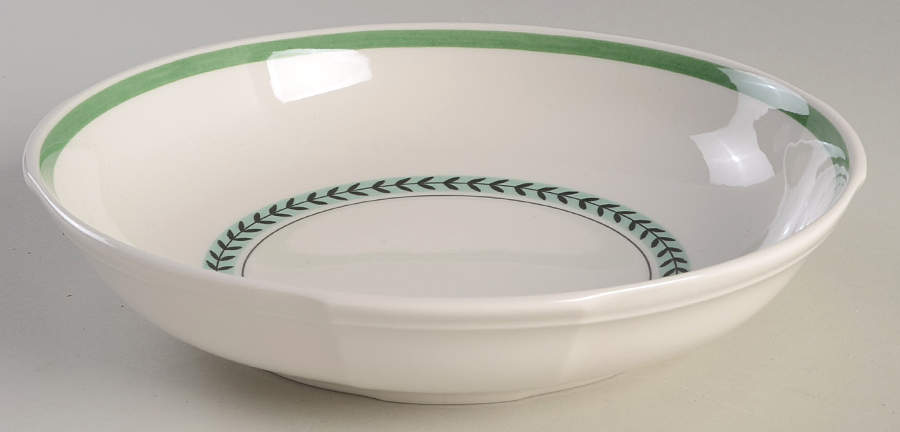 French Garden Green Line 9" Individual Pasta Bowl by Villeroy & Boch-1
