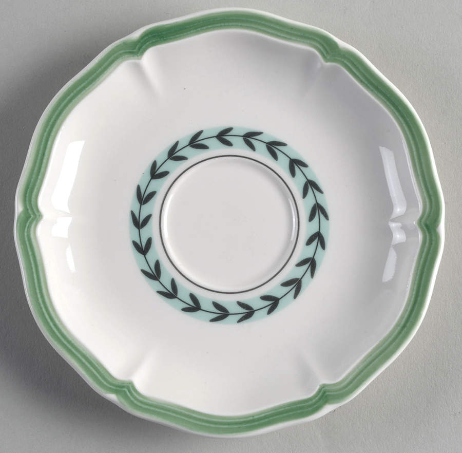 French Garden Green Line Saucer for Tea/Coffee Cup by Villeroy & Boch-1