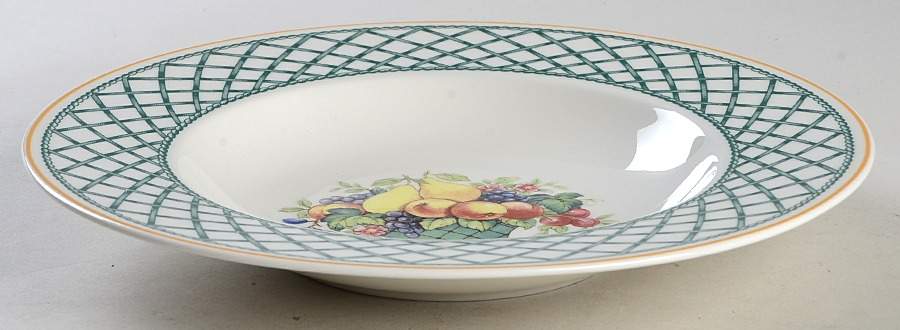 Basket Garden Large Rim Soup Bowl by Villeroy & Boch-1