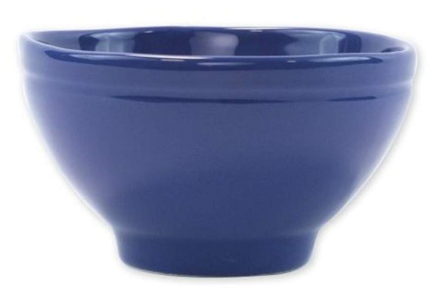Fresh Marine Blue Soup/Cereal Bowl by Vietri (Italy)-1