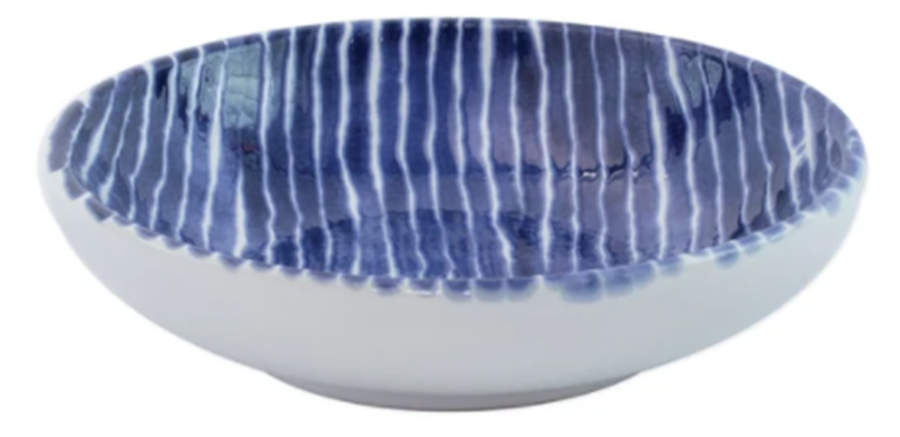 Santorini Mosaic Fruit/Dessert (Sauce) Bowl by Vietri (Italy)-1