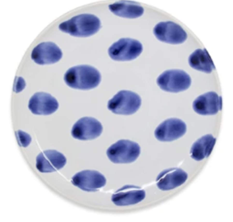 Santorini Mosaic Cocktail Plate by Vietri (Italy)-1