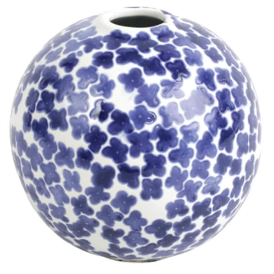 Santorini Mosaic 5" Vase by Vietri (Italy)-1