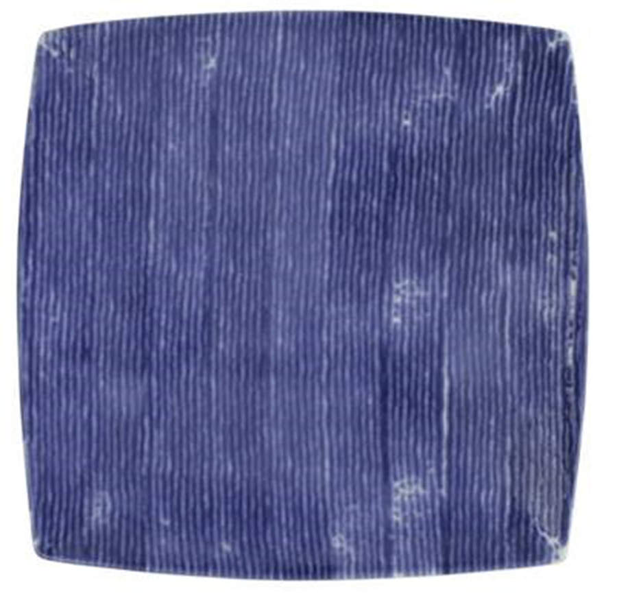 Santorini Mosaic 11" Square Serving Platter by Vietri (Italy)-1