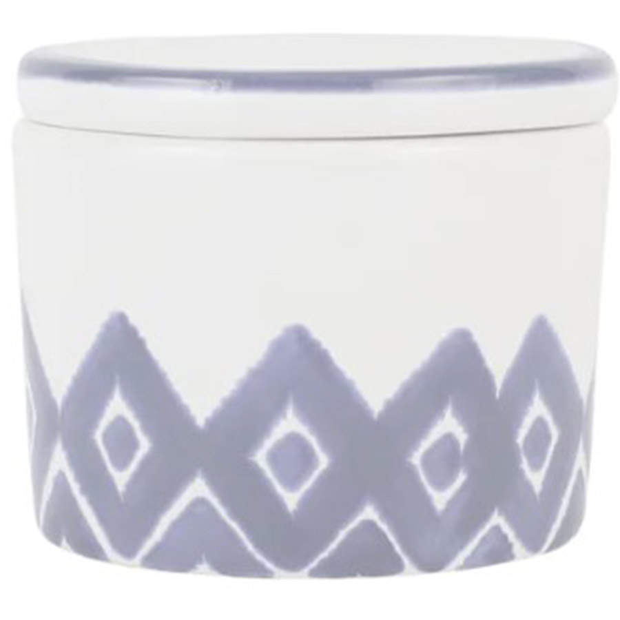 Santorini Mosaic 3" Round Box & Lid by Vietri (Italy)-1