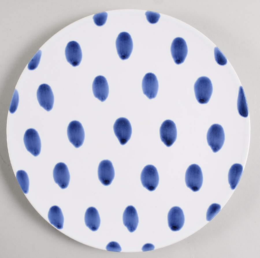 Santorini Mosaic Dinner Plate by Vietri (Italy)-1