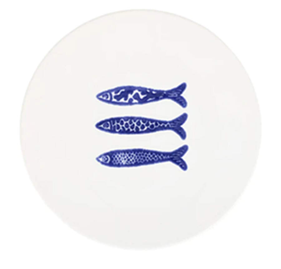 Santorini Mosaic Salad Plate by Vietri (Italy)-1