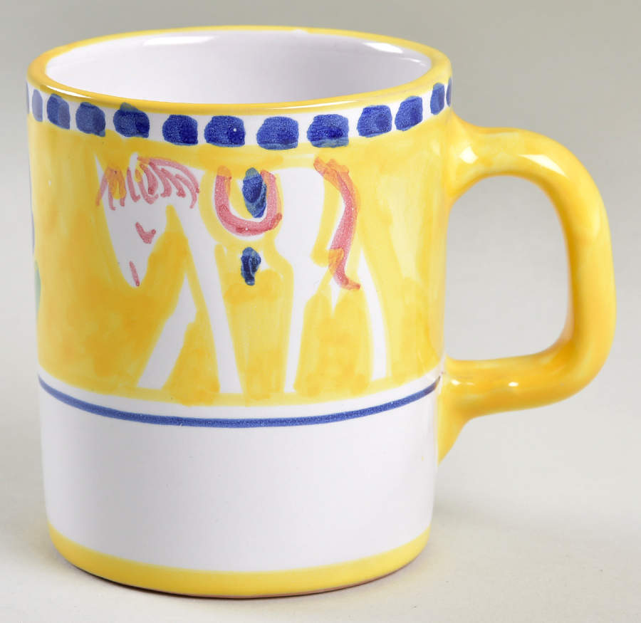 Campagna Cavallo Horse Mug by Vietri (Italy)-1