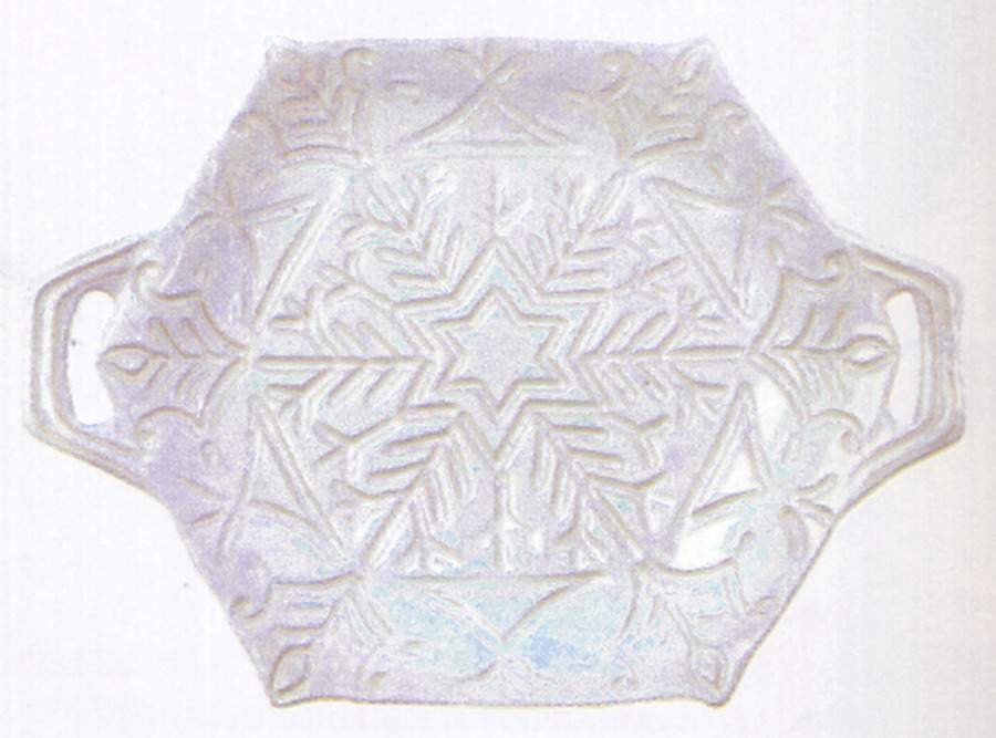 Incanto Stone-Winterland 17" Oval Handled Platter by Vietri (Italy)-1