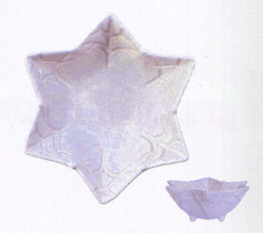 Incanto Stone-Winterland Star Shaped Bowl by Vietri (Italy)-1