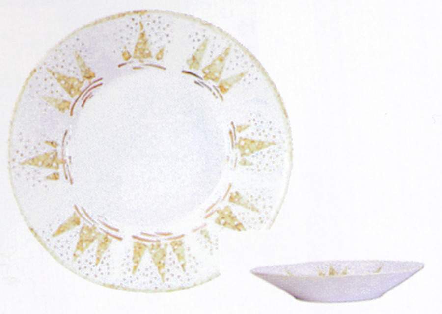 Perla Natale 12" Round Serving Bowl by Vietri (Italy)-1