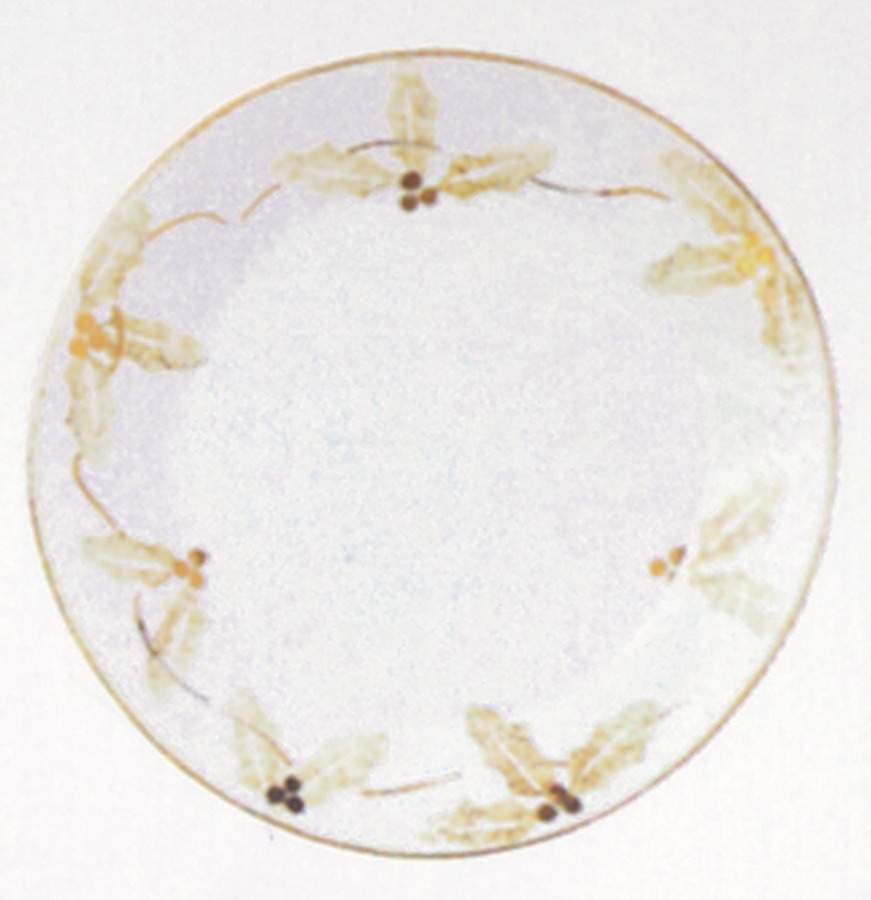Perla Natale Salad Plate by Vietri (Italy)-1