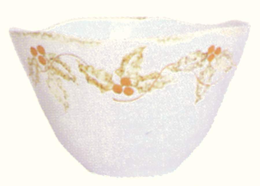 Perla Natale 8" Round Deep Bowl by Vietri (Italy)-1
