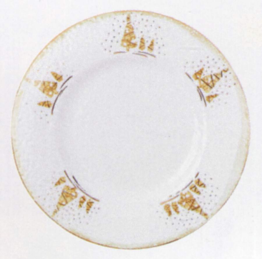 Perla Natale 13" Chop Plate (Round Platter) by Vietri (Italy)-1