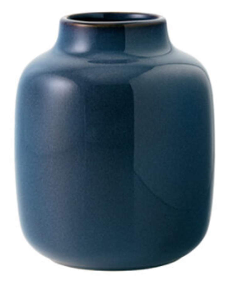 Lave Bleu (Blue) 6" Vase by Villeroy & Boch-1