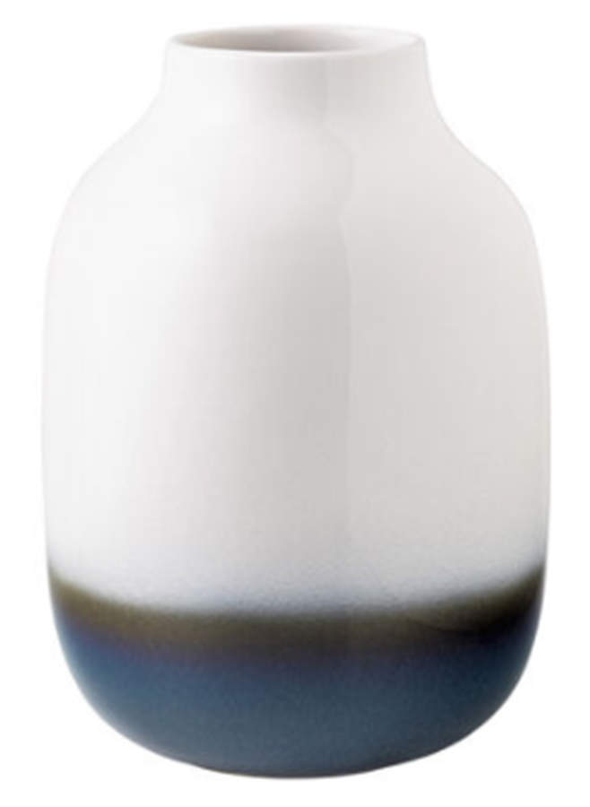 Lave Bleu (Blue) 8" Vase by Villeroy & Boch-1
