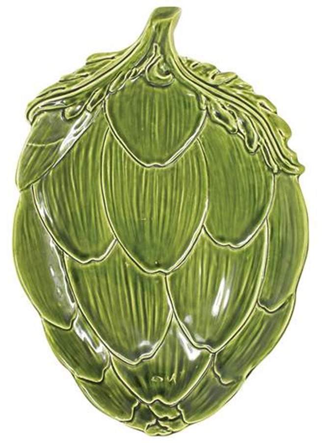 Artichokes 17" Oval Serving Platter by Vietri (Italy)-1