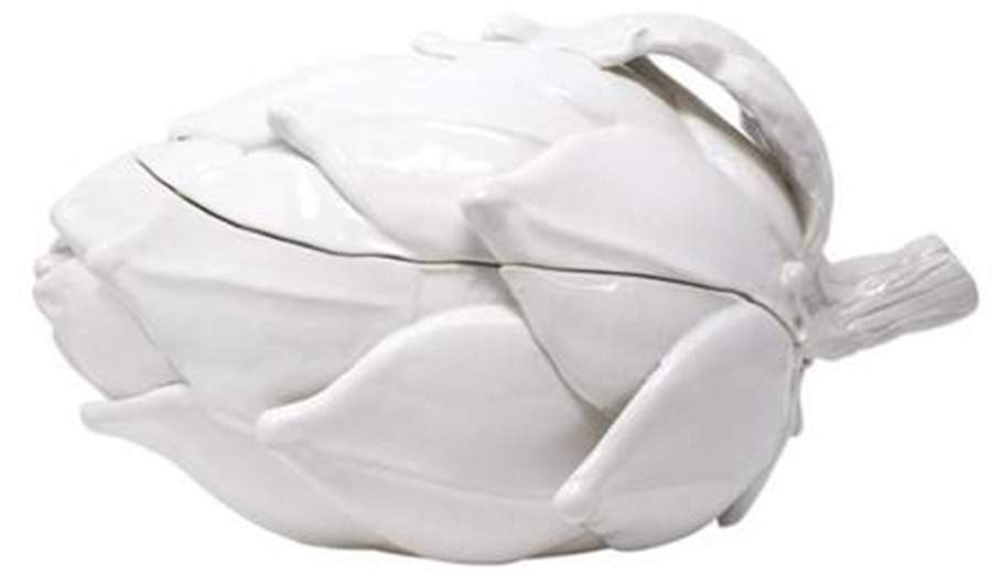 Artichokes Tureen & Lid by Vietri (Italy)-1