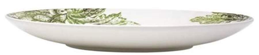 Artichokes Shallow Oval Bowl by Vietri (Italy)-1