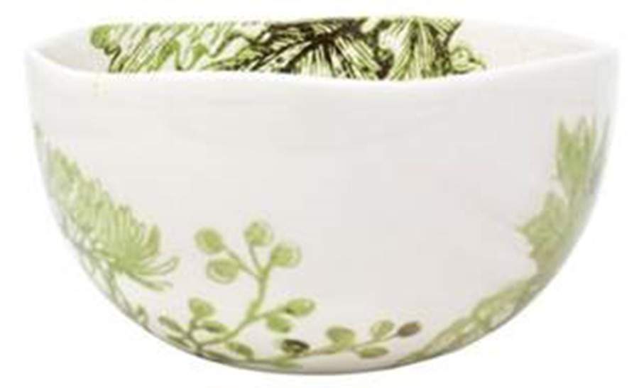 Artichokes 9" Round Deep Bowl by Vietri (Italy)-1